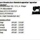 Unternehmen 1 Bild HOLGER HEUDECKER HANDELSAGENTUR 'AGENTUR HEUDECKER' Textil, Bekleidung Einzelhandel am Düsseldorf NW