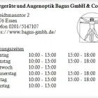 Unternehmen 1 Bild HÖRGERÄTE UND AUGENOPTIK BAGUS GMBH & CO. KG Optiker am Essen NW