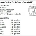 Unternehmen 1 Bild HYGIENE-INSTITUT BERLIN SEARCH CARE GMBH Schulen & Fortbildung am Berlin BE