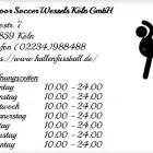 Unternehmen 1 Bild INDOOR SOCCER WESSELS KÖLN GMBH Öffentliche Sporteinrichtungen am Köln NW