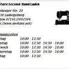 Unternehmen 1 Bild INVITARE SECOND-HAND LADEN Textil, Bekleidung Einzelhandel am Ludwigsburg BW