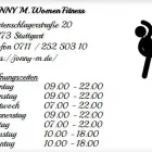 Unternehmen 1 Bild JONNY M. WOMEN FITNESS Sport-Studios am Stuttgart BW