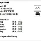 Unternehmen 1 Bild JUNG'S GARAGE Werkstätten (Pkw) am Grevenbroich NW
