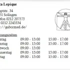 Unternehmen 1 Bild JUTTA LEPIQUE Ärzte am Solingen NW
