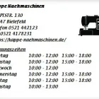Unternehmen 1 Bild KAPPE NAEHMASCHINEN Textilbearbeitung, Textilverarbeitung am Bielefeld NW