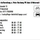 Unternehmen 1 Bild KFZ-AUFBEREITUNG U. PETER RECKWEG PR AUTO & MOTORRAD-PFLEGE Werkstätten (Pkw) am Bielefeld NW