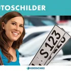 Unternehmen 1 Bild KFZ KENNZEICHEN KROSCHKE Kfz-Zulassungsstellen, Kfz-Führerscheinstellen am Ludwigsburg BW