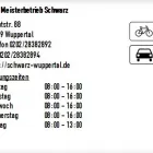 Unternehmen 1 Bild KFZ MEISTERBETRIEB SCHWARZ Werkstätten (Pkw) am Wuppertal NW
