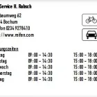 Unternehmen 1 Bild KFZ SERVICE H. RABSCH Reifen Einzelhandel am Bochum NW
