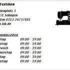 Unternehmen 1 Bild KIK TEXTILIEN Textil, Bekleidung Einzelhandel am Solingen NW