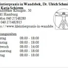 Unternehmen 1 Bild KLEINTIERPRAXIS IN WANDSBEK, DR. ULRICH SCHMIDT, DR. KATJA SCHIRREN Ärzte am Hamburg SH