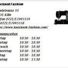 Unternehmen 1 Bild KNOCKNOK FASHION Textil, Bekleidung Einzelhandel am Köln NW