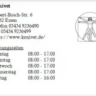 Unternehmen 1 Bild KONIVET Produktion und Vertrieb von Medizinprodukten am Essen NW
