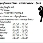 Unternehmen 1 Bild KÖRPERFORMEN HAAN - EMS TRAINING - SPORT Sport-Studios am Haan NW