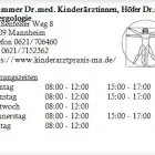 Unternehmen 1 Bild KRAMMER DR.MED. KINDERÄRZTINNEN, HÖFER DR.MED. ALLERGOLOGIE Ärzte am Mannheim BW