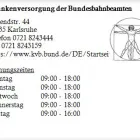 Unternehmen 1 Bild KRANKENVERSORGUNG DER BUNDESBAHNBEAMTEN Krankenkassen am Karlsruhe BW