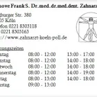 Unternehmen 1 Bild LOHOVE FRANK S. DR.MED.DR.MED.DENT. ZAHNARZT Ärzte am Köln NW