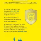 Unternehmen 1 Bild LUCTUS BESTATTUNGEN. HAUSMANN HERWEG GBR Tierbestattung am Köln NW