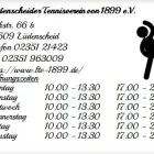 Unternehmen 1 Bild LÜDENSCHEIDER TENNISVEREIN VON 1899 E.V. Tennis-Vereine am Lüdenscheid NW