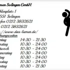 Unternehmen 1 Bild LUMEN SOLINGEN GMBH Veranstaltungen & Messen am Solingen NW