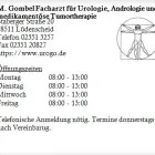 Unternehmen 1 Bild M. GOMBEL FACHARZT FÜR UROLOGIE, ANDROLOGIE UND MEDIKAMENTÖSE TUMORTHERAPIE Ärzte am Lüdenscheid NW