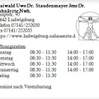 Unternehmen 1 Bild MAIWALD UWE DR. STAUDENMAYER JENS DR. ZAHNÄRZTE NWH. Ärzte am Ludwigsburg BW