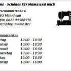 Unternehmen 1 Bild MAME - SCHÖNES FÜR MAMA UND MICH Textil, Bekleidung Einzelhandel am Mannheim BW
