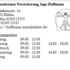 Unternehmen 1 Bild MANNHEIMER VERSICHERUNG, INGO HOFFMANN Versicherung am Hilden NW