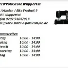 Unternehmen 1 Bild MARC O'POLO STORE WUPPERTAL Textil, Bekleidung Einzelhandel am Wuppertal NW