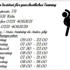 Unternehmen 1 Bild MAS INSTITUT FÜR GANZHEITLICHES TRAINING Sportschulen am Köln NW