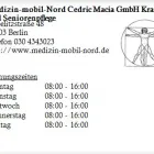 Unternehmen 1 Bild MEDIZIN-MOBIL-NORD CEDRIC MACIA GMBH KRANKEN-UND SENIORENPFLEGE Ärzte am Berlin BE