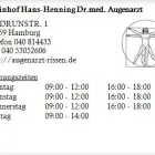 Unternehmen 1 Bild MEINHOF HANS-HENNING DR.MED. AUGENARZT Ärzte am Hamburg HH