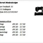 Unternehmen 1 Bild MODERAT MODEDESIGN Textil-Dienstleitungen, Bekleidung-Dienstleistungen am Solingen NW