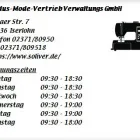 Unternehmen 1 Bild MODUS-MODE-VERTRIEB VERWALTUNGS GMBH Textil, Bekleidung Grosshandel am Iserlohn NW