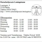 Unternehmen 1 Bild NATURHEILPRAXIS LESSINGSTRASSE Ärzte am Berlin BE