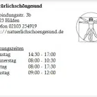 Unternehmen 1 Bild NATÜRLICHSCHÖNGESUND Ärzte am Hilden NW