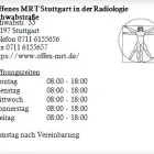 Unternehmen 1 Bild OFFENES MRT STUTTGART IN DER RADIOLOGIE SCHWABSTRAßE Ärzte am Stuttgart BW