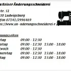 Unternehmen 1 Bild OLGA REISER ÄNDERUNGSSCHNEIDEREI Textilbearbeitung, Textilverarbeitung am Ludwigsburg BW