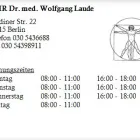 Unternehmen 1 Bild OMR DR. MED. WOLFGANG LAUDE Ärzte am Berlin BE