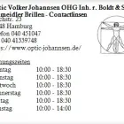 Unternehmen 1 Bild OPTIC VOLKER JOHANNSEN OHG INH. R. BOLDT & S. SCHMEIDLER BRILLEN - CONTACTLINSEN Optiker am Hamburg HH