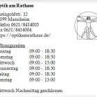 Unternehmen 1 Bild OPTIK AM RATHAUS Optiker am Mannheim BW