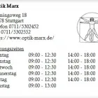 Unternehmen 1 Bild OPTIK MARX Optiker am Stuttgart BW