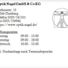 Unternehmen 1 Bild OPTIK NAGEL GMBH & CO KG Optiker am Duisburg NW