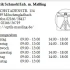 Unternehmen 1 Bild OPTIK SCHMOHL INH. M. MAßLING Optiker am Mönchengladbach NW