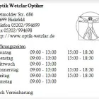 Unternehmen 1 Bild OPTIK WETZLAR OPTIKER Optiker am Bielefeld NW