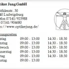 Unternehmen 1 Bild OPTIKER JUNG GMBH Optiker am Ludwigsburg BW