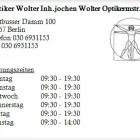 Unternehmen 1 Bild OPTIKER WOLTER INH.JOCHEN WOLTER OPTIKERMSTR. Optiker am Berlin BE