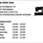 Unternehmen 1 Bild ORSAY MODE SHOP Textil, Bekleidung Einzelhandel am Wiesbaden HE