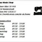 Unternehmen 1 Bild ORSAY MODE SHOP Textil, Bekleidung Einzelhandel am Norderstedt SH