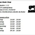 Unternehmen 1 Bild ORSAY MODE SHOP Textil, Bekleidung Einzelhandel am Ludwigsburg BW
